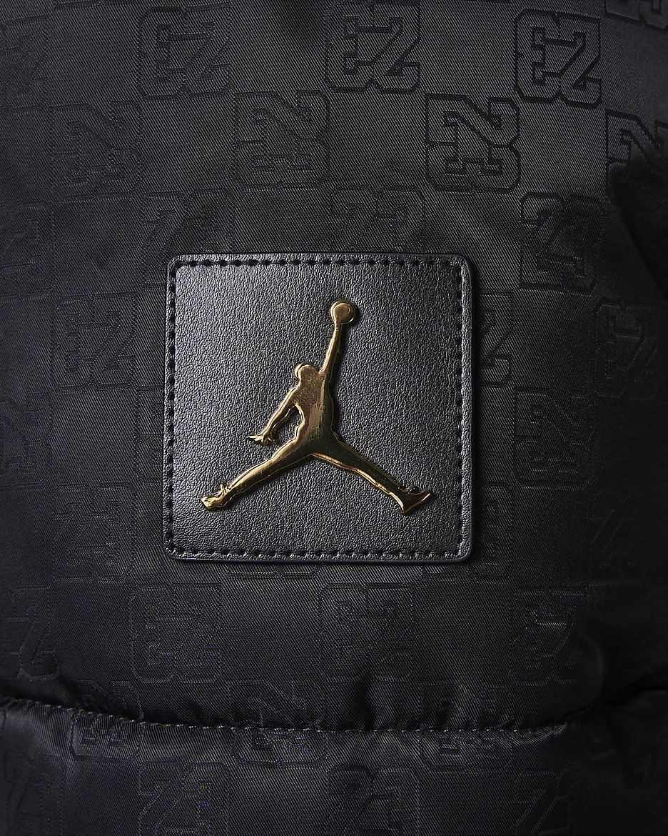 Black and gold jordan jacket top